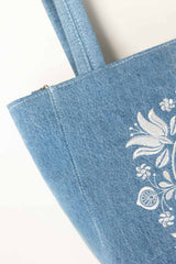 Flower Print Shoulder Bag