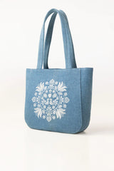 Flower Print Shoulder Bag